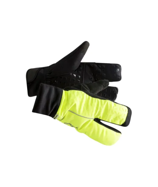 Craft Adv Subz Siberian Split Finger Glove Flumino / Black
