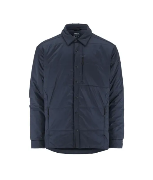 Craft Adv Urban Lt Padded Overshirt Tummansininen