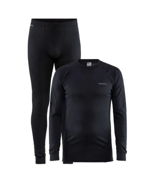 Craft Baselayer Set M Black