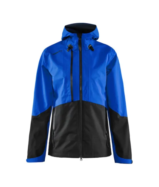 Craft Block Shell Jkt W Sininen/musta