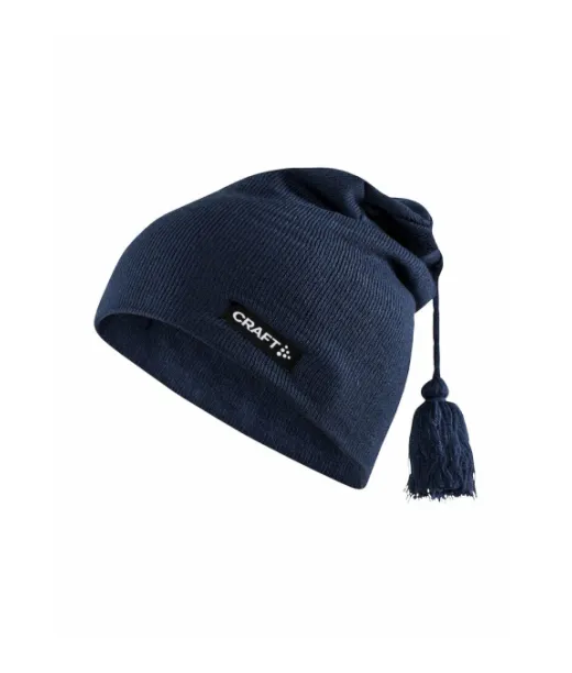 Craft Core Classic Knit Hat Tummansininen