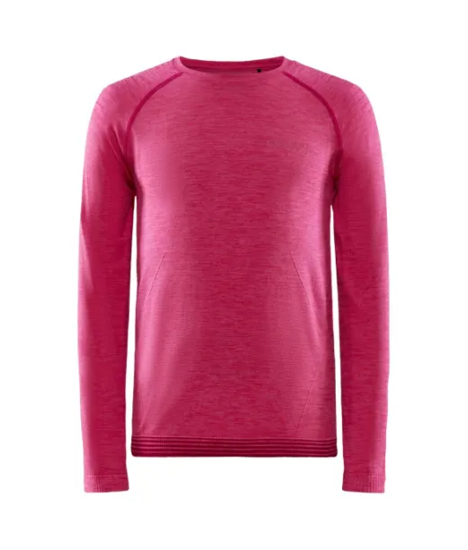 Craft Core Dry Active Comfort Ls Jr Fame Pinkki