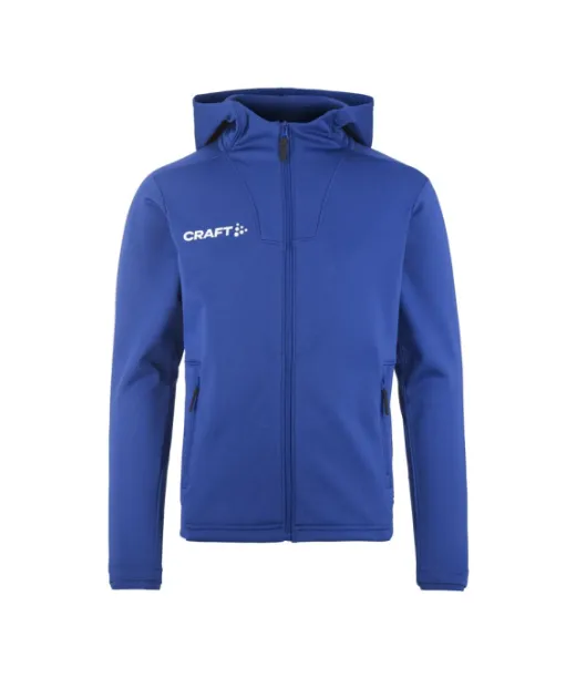 Craft Evolve 2.0 Brushed Hood Jacket Jr Club Cobolt