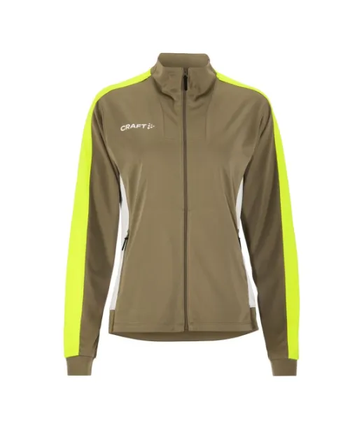 Craft Evolve 2.0 Contrast Full Zip Jacket W Raw / Contrast Yellow