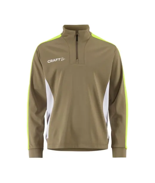 Craft Evolve 2.0 Contrast Half Zip Jr Raw / Contrast Yellow