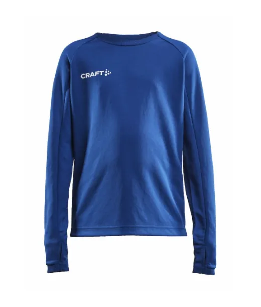 Craft Evolve Crew Neck Jr Club Cobolt