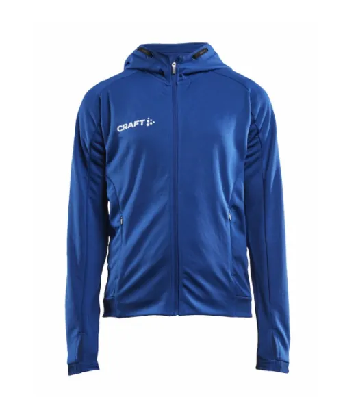 Craft Evolve Hood Jacket Jr Club Cobolt