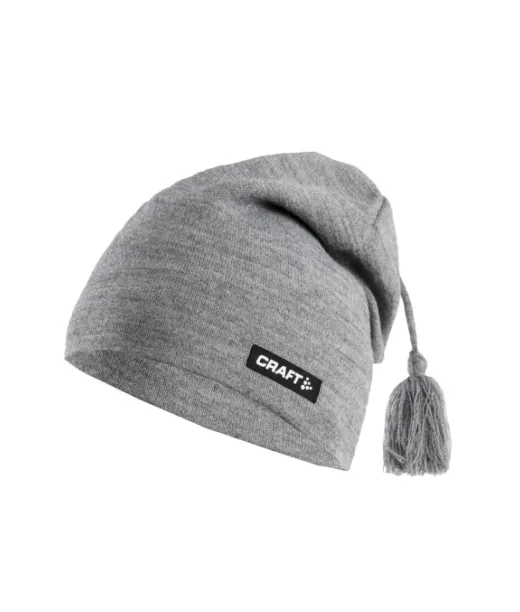 Craft Knitted Hat Promo Meleerattu Harmaa