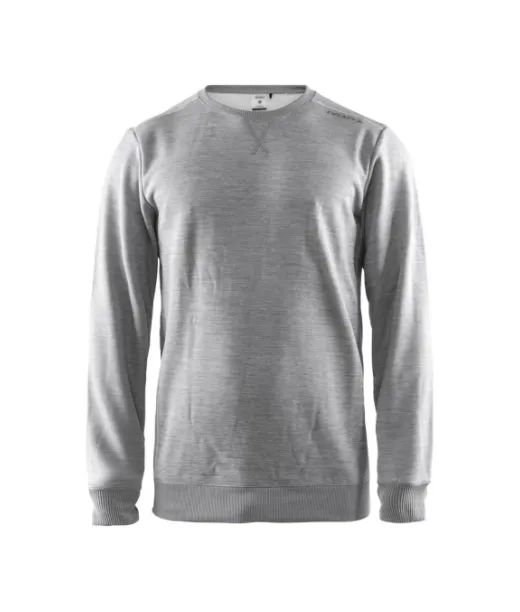 Craft Leisure Crewneck M Meleerattu Harmaa