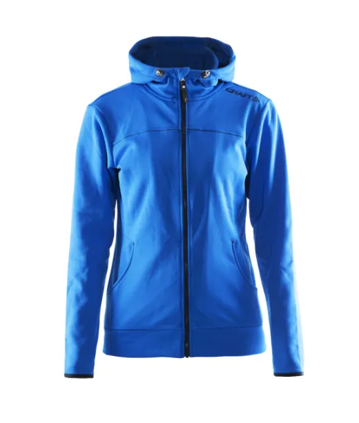 Craft Leisure Full Zip Hood W Sweden Blue