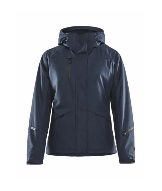 Craft Mountain Padded Jacket W Meleerattu Tummansininen