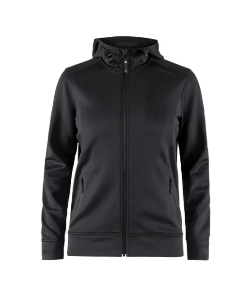 Craft Noble Full Zip Hood W Black