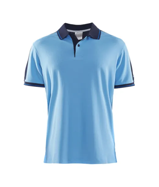 Craft Noble Polo Pique Shirt M Aqua/tummansininen