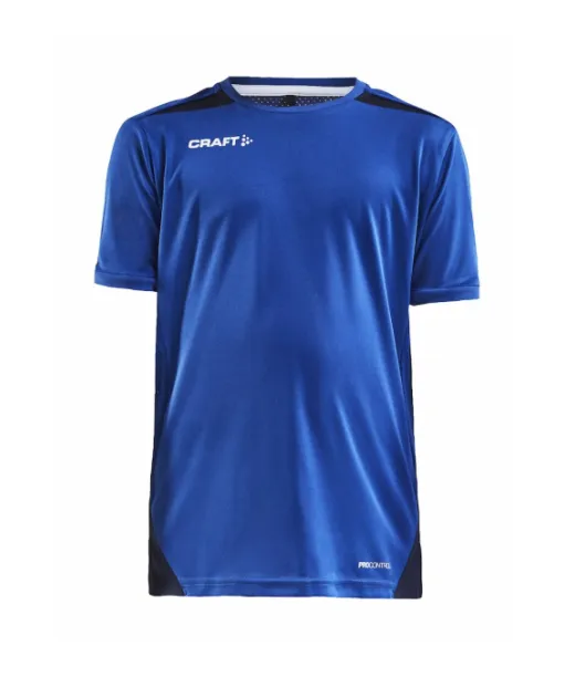 Craft Pro Control Impact Ss Tee Jr Sininen/tummansininen