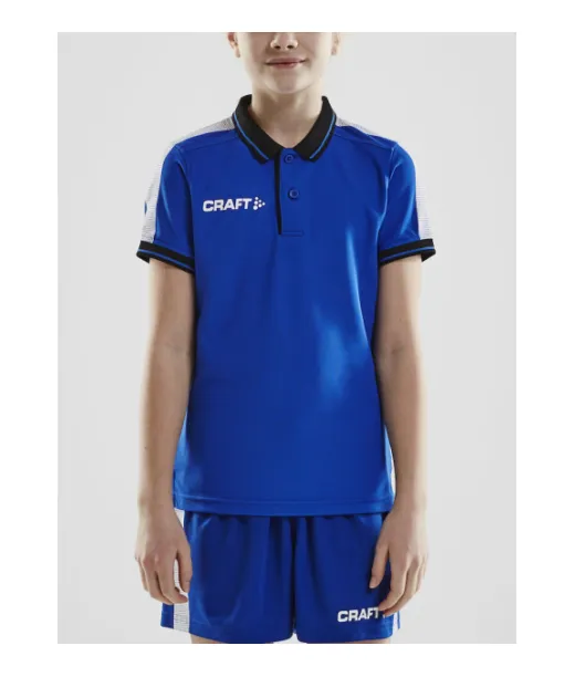 Craft Pro Control Poloshirt Jr Sininen/musta