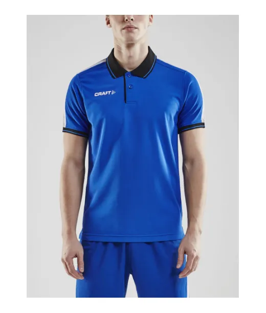 Craft Pro Control Poloshirt M Club Cobolt / Black