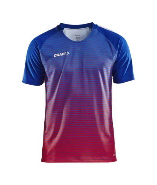 Craft Pro Control Stripe Jersey M Sininen/kirkkaanpunainen