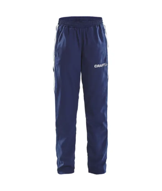 Craft Pro Control Woven Pants Jr Navy / Valkoinen