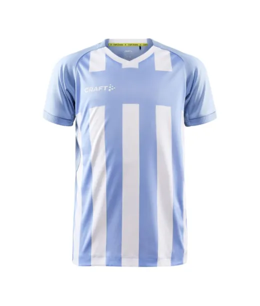 Craft Progress 2.0 Stripe Jersey Jr Sky Blue / White