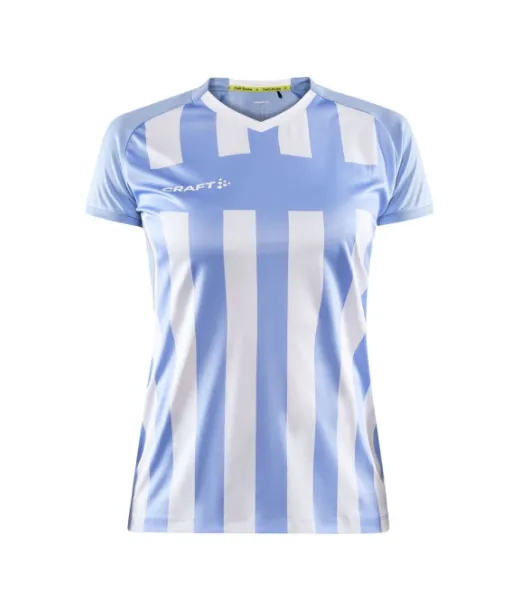 Craft Progress 2.0 Stripe Jersey W Sky Blue / White