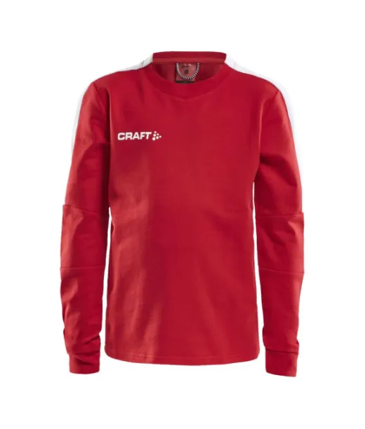Craft Progress Gk Sweatshirt Jr Bright Red / White