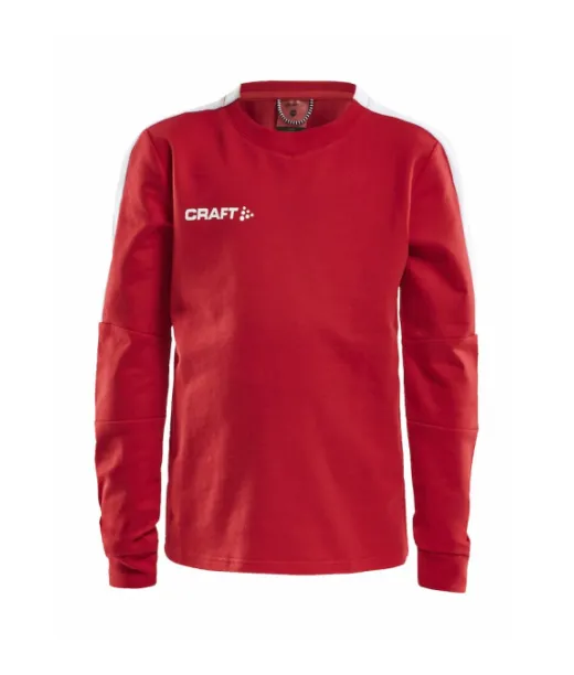 Craft Progress Gk Sweatshirt Jr Punainen/valkoinen