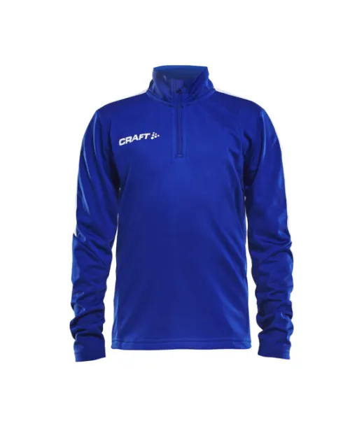 Craft Progress Halfzip Ls Tee Jr Club Cobolt