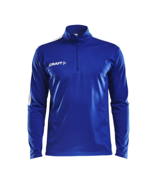 Craft Progress Halfzip Ls Tee M Club Cobolt