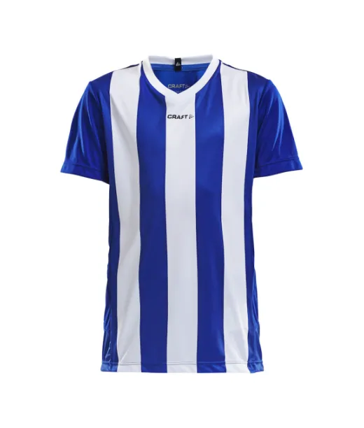 Craft Progress Jersey Stripe Jr Club Cobolt