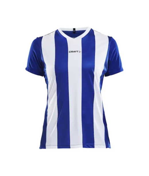 Craft Progress Jersey Stripe W Club Cobolt