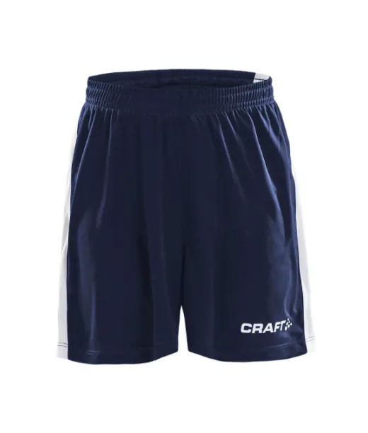 Craft Progress Longer Shorts Contrast Jr Tummansininen/valkoinen