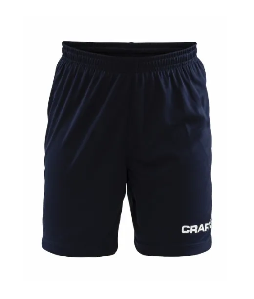 Craft Progress Longer Shorts Contrast Wb Jr Tummansininen/valkoinen