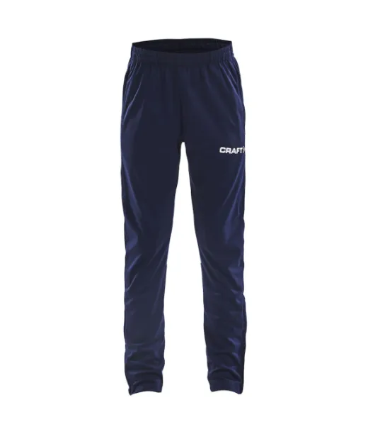 Craft Progress Pant Jr Tummansininen/valkoinen