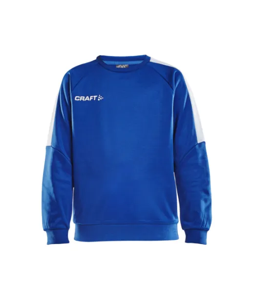 Craft Progress R-neck Sweater Jr Club Cobolt / White
