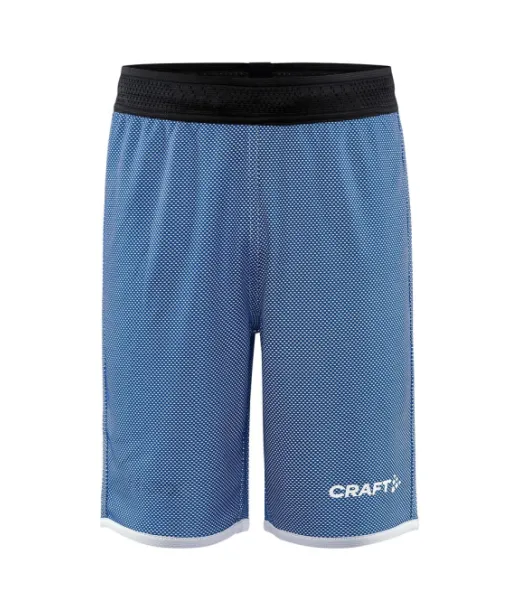 Craft Progress Reversible Basket Shorts Jr Club Cobolt / White