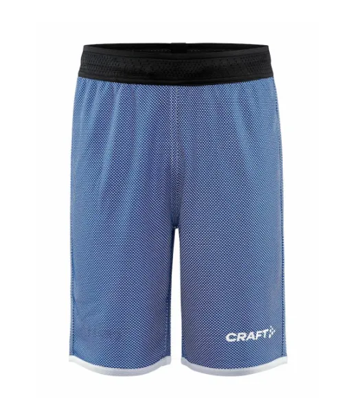 Craft Progress Reversible Basket Shorts Jr Sininen/valkoinen