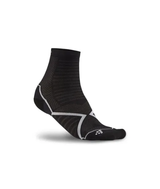 Craft Run Warm Sock Musta/valkoinen