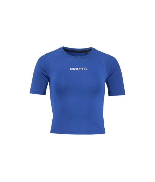Craft Rush 2.0 Crop Tee W Club Cobolt
