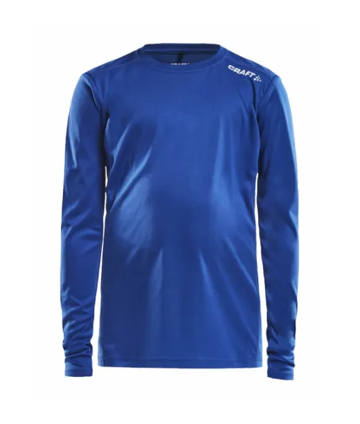 Craft Rush Ls Tee Jr Club Cobolt