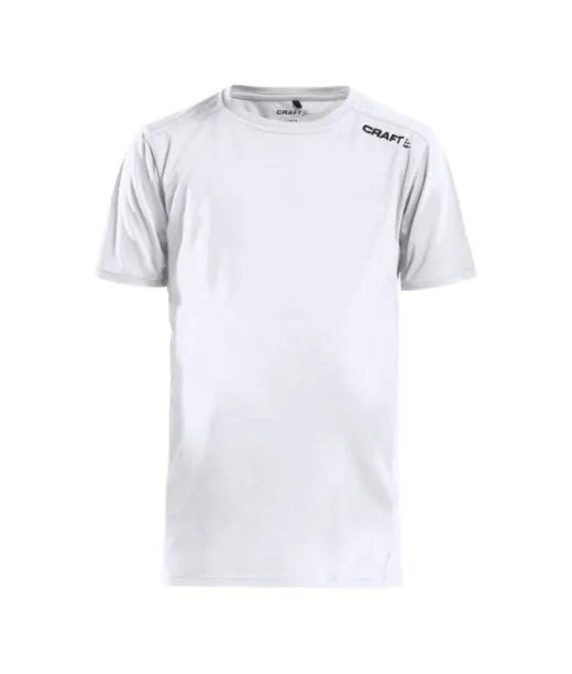 Craft Rush Ss Tee Jr Valkoinen