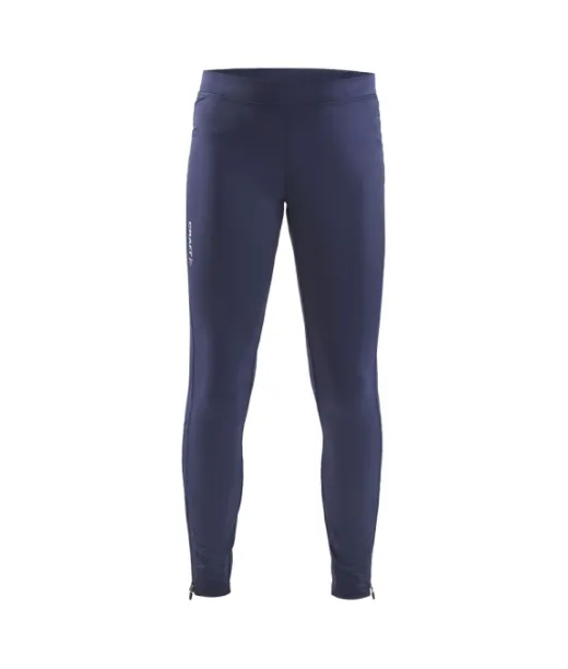 Craft Rush Zip Tights  Jr Navy / Navy