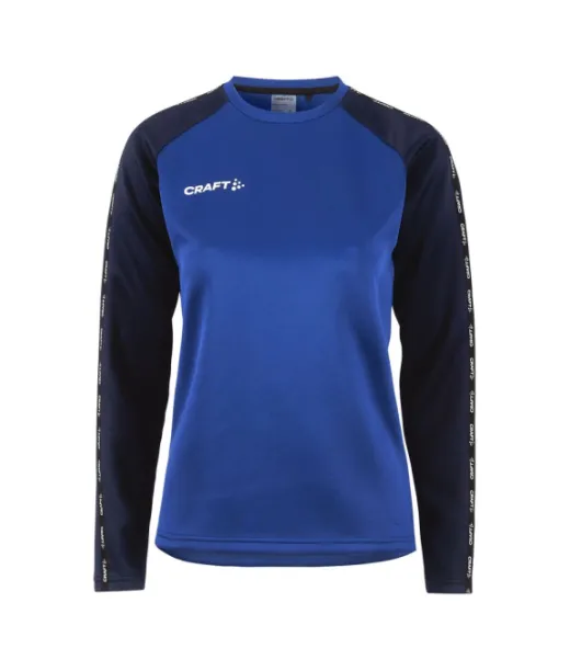 Craft Squad 2.0 Crewneck W Sininen/tummansininen