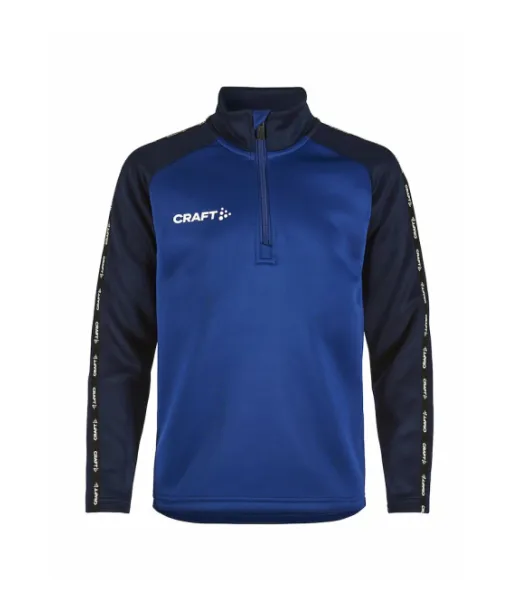 Craft Squad 2.0 Half Zip Jr Sininen/tummansininen
