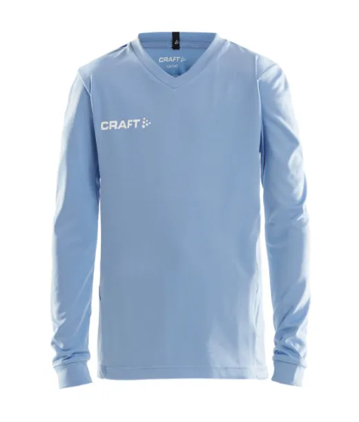 Craft Squad Go Jersey Solid Ls Jr Taivaan Sininen