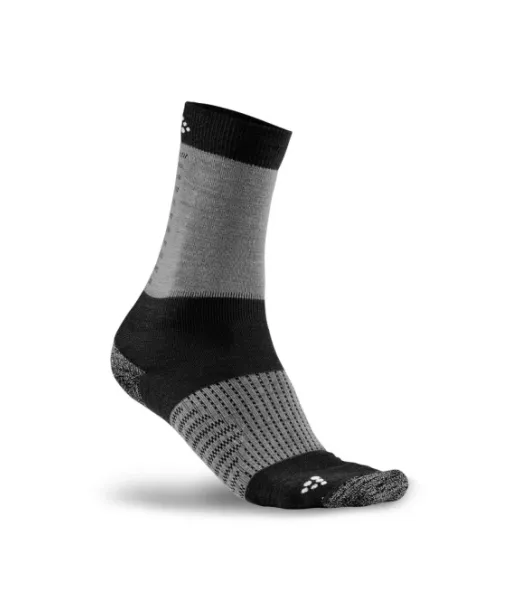 Craft Xc Training Sock Black-dk Grey Melange