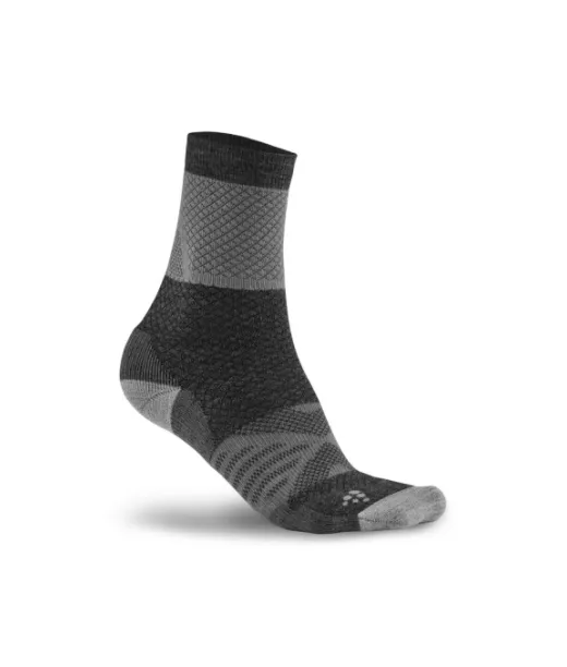 Craft Xc Warm Sock Asphalt-white