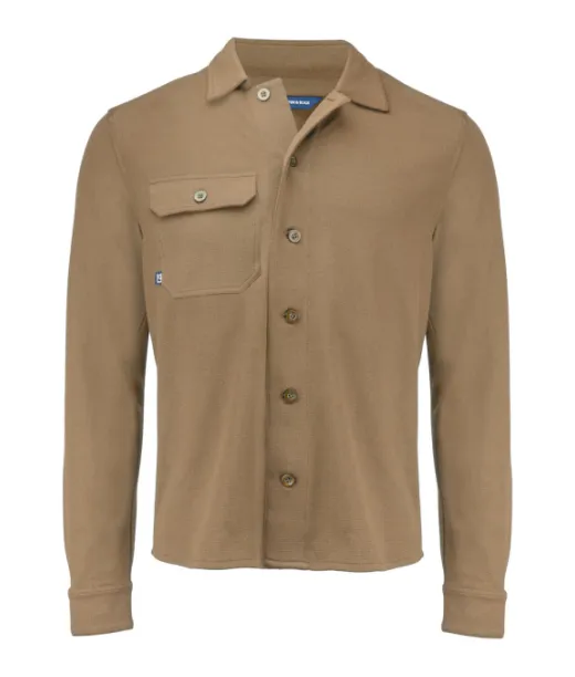 Cutter & Buck Advantage Leisure Shirt Men Khakin Vihreä