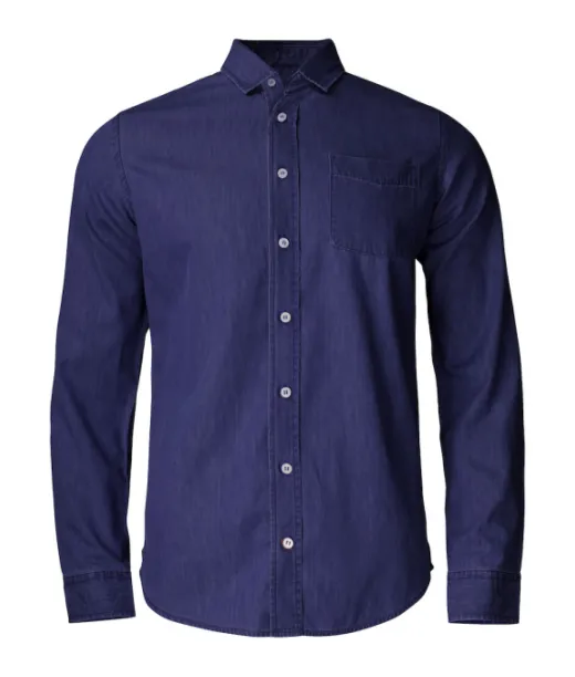 Cutter & Buck Ellensburg Denim Shirt Tumma Indigo