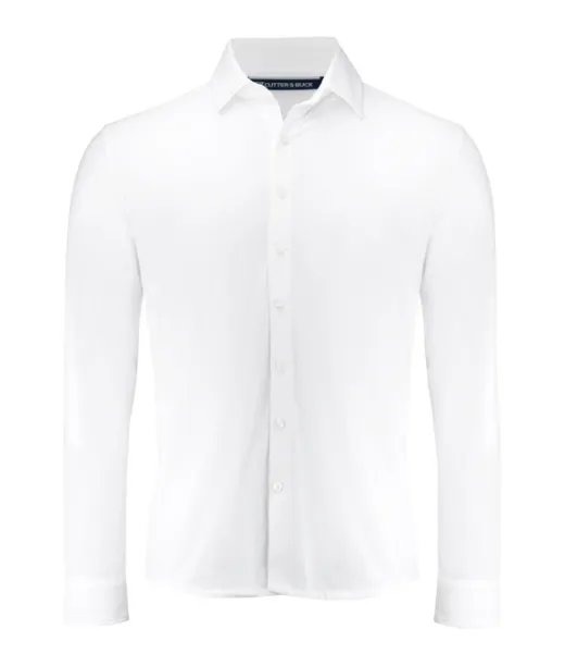 Cutter & Buck Hedley Stretch Shirt Men Valkoinen