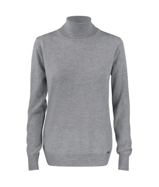 Cutter & Buck Kennewick Turtleneck Ladies Meleerattu Harmaa